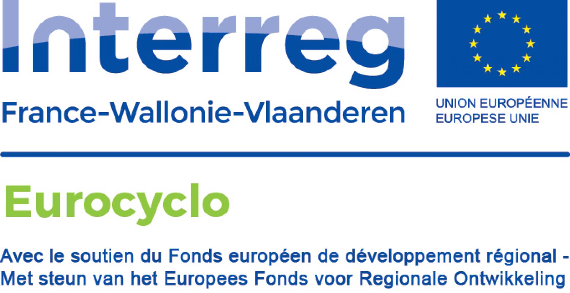 Logos Projets Eurocyclo Interreg